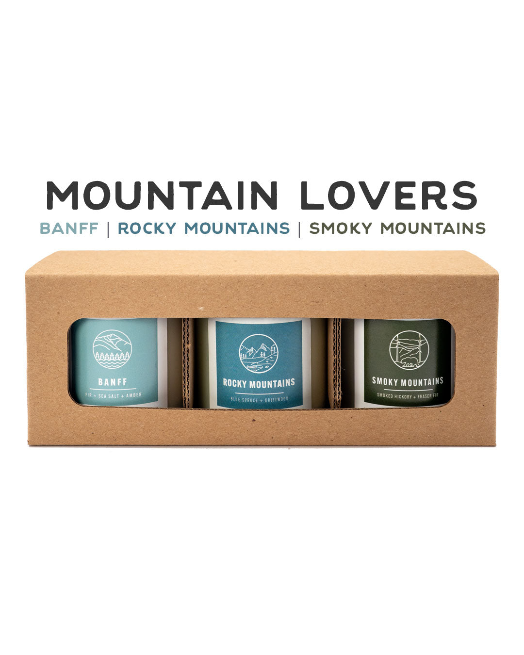 Bundle: Mountain Lovers (Mini Jars)